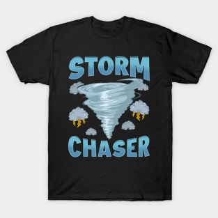 Cute Storm Chaser Severe Weather Tornado Hurricane T-Shirt